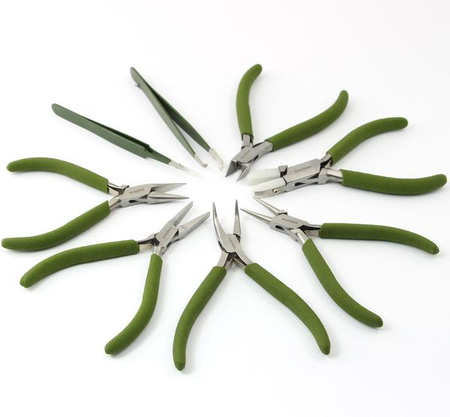 Zestaw narzędzi do tworzenia biżuterii szczypce Olive Beadsmith