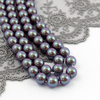Preciosa Nacre Round Pearl Maxima Pearlescent Violet 8mm [4szt]