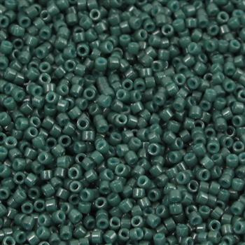 Miyuki Delica 11/0 Duracoat Opaque Dyed Evergreen [5g]