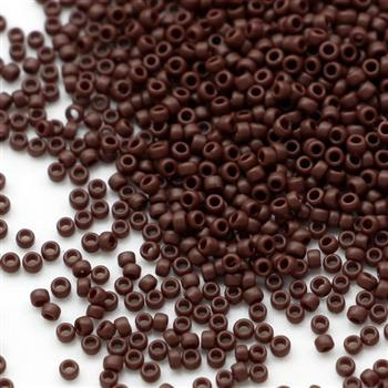 Toho Round 15/0 Opaque Frosted Oxblood [5g]
