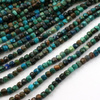 Chryzokola kostka fasetowana 4mm [sznur 39cm]