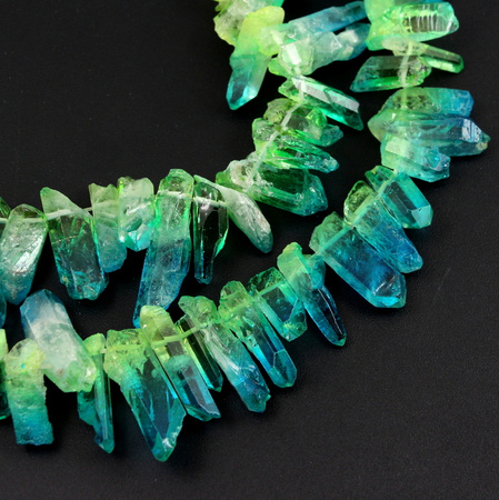 Kwarc multikolor sopel 20x46mm