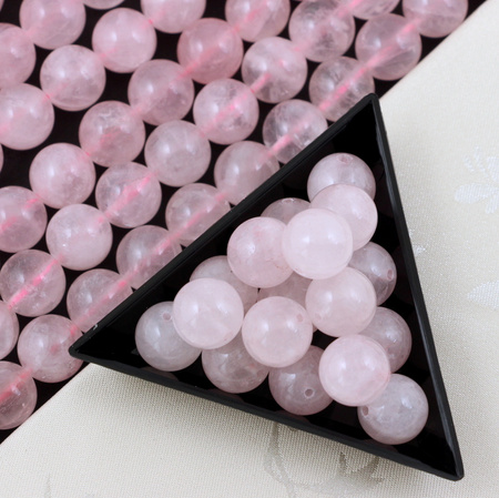 Kwarc różowy kula gładka 12mm