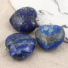 Lapis lazuli zawieszka serce 30mm