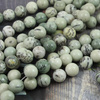 Jaspis zielony sosnowy kula gładka 8mm
