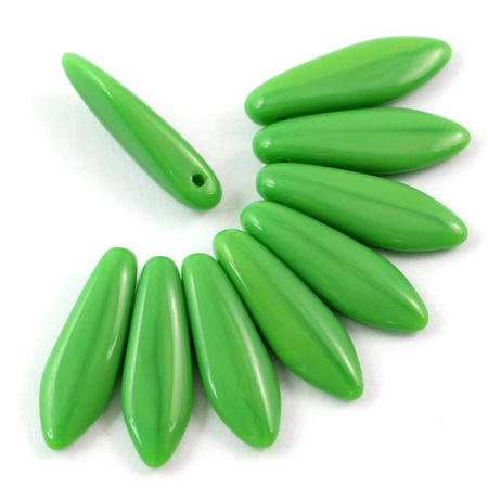 Dagger Opaque Apple Green 5x16mm [6szt]