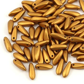 Dagger Metallic Brass Gold 3x10mm [20szt]