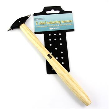 Młotek do fakturowania blach mały 2-stronny 1,5/2,5mm