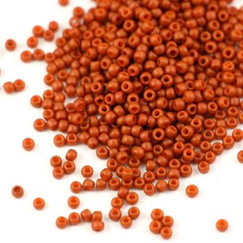 Toho Round 11/0 Semi Glazed Burnt Orange [10g]