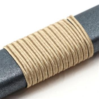 Sznurek sutasz wiskoza Pega 3mm beżowy [1 metr]