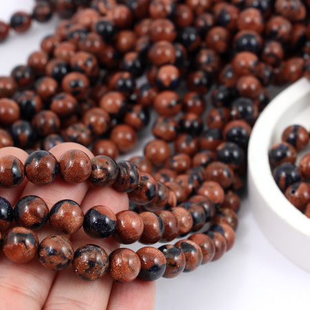 Piasek pustyni z nocą kairu kula gładka 10mm