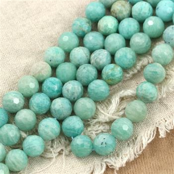 Amazonit kula fasetowana 10mm