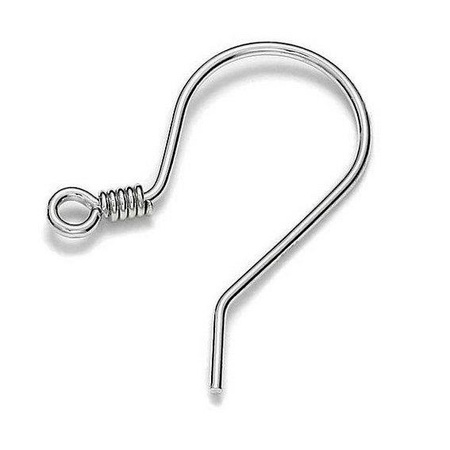 Bigle otwarte srebrne 19x14mm Ag925 [para]