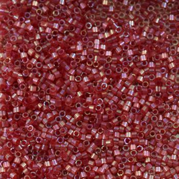 Miyuki Delica 11/0 Dyed Berry AB Silk Satin [5g]