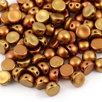 CzechMates Cabochon 6mm Metallic Mix [10szt]