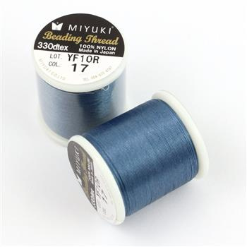 Miyuki nici nylonowe dark blue 0,2mm [szpula 50m]