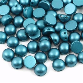 CzechMates Cabochon 6mm Pastel Emerald [10szt]