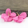Ozdobny kwiatek w tulejce różowy 50mm