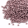 Round Beads Sueded Gold Blackened Pearl 2mm [100szt]