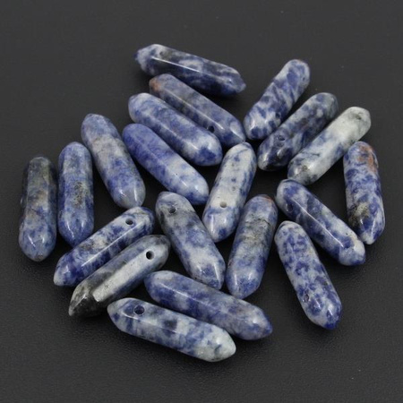 Sodalit zawieszka grot 32x9mm