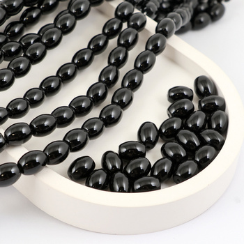 Onyks oliwka gładka 10x8mm