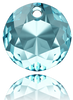 6430 Swarovski Classic Cut Pendant 8mm Aquamarine