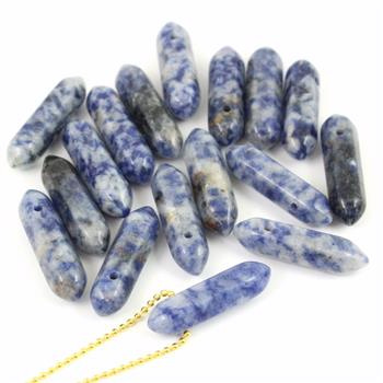 Sodalit zawieszka grot 32x9mm