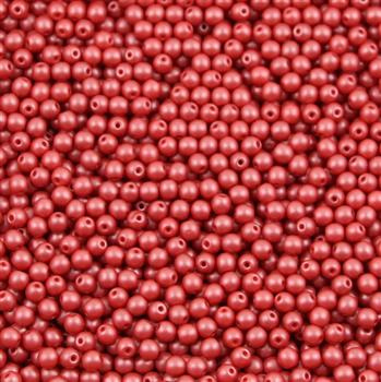 Round Beads Powdery - Clay 4mm [50szt]