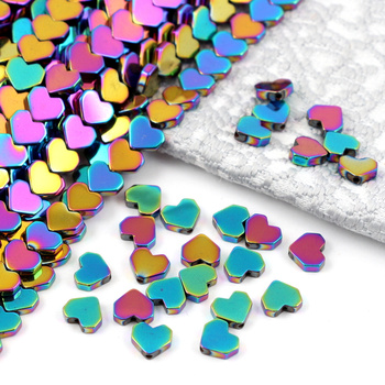 Hematyt tęczowy serce 8mm