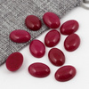 Kaboszon jadeit purpurowy owal 18x13mm