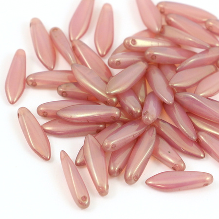 Dagger White Opal Red Luster 5x16mm [10szt]