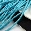 Howlit turkusowy dysk 4x2mm [sznur 38cm]