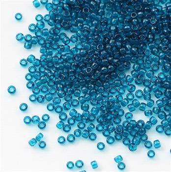 Toho Round 15/0 Transparent Capri Blue [5g]