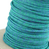 Sznurek sutasz POLSKI 3mm melanż szmaragd + morski + niebieski [1metr]