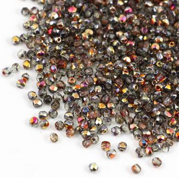 Fire Polish 2mm Crystal Santander [80szt]