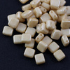 Square 6x6mm Alabaster Champagne Luster [10szt]