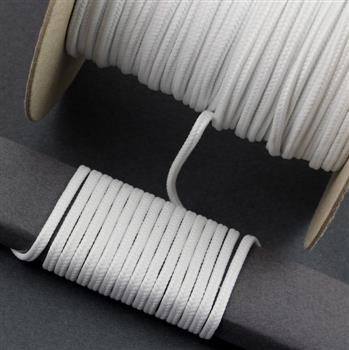 Sznurek sutasz POLSKI 3mm biały [1metr]