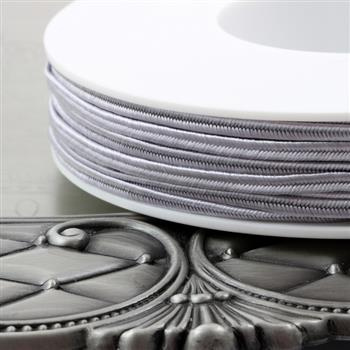 Sznurek sutasz wiskoza Pega 3mm szary [szpula 50m]