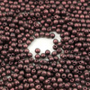 Round Beads Jet Polychrome Dark Violet 3mm [50szt]