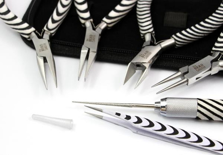 Zestaw narzędzi ZEBRA szczypce Beadsmith