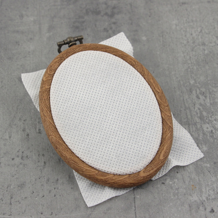 Podkład do haftu czarny 30x20cm