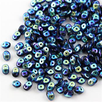 SuperDuo 2.5x5mm Jet Full AB [5g]