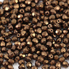 Fire Polish 4mm Jet Bronze [40szt]