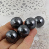 Miyuki Cotton Pearls Black kula 20mm
