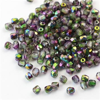 Fire Polish 3mm Crystal Magic Orchid [40szt]