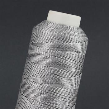 Nici metalizowane 0,6mm/12splot SILVER [1metr]