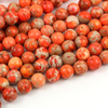 Jaspis lazurowe wybrzeże kula pomarańczowa 10mm