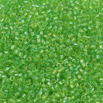 Miyuki Delica 11/0 Fancy Lined Celery [5g]