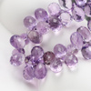 Ametyst kropla fasetowana 9x7mm [para]