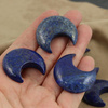 Lapis lazuli kaboszon księżyc 35mm